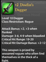 2 Duelist's Dagger