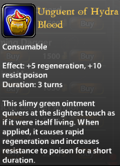 Unguent of Hydra Blood