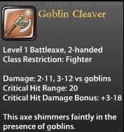 Goblin Cleaver