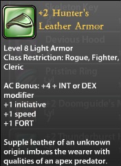 2 Hunter's Leather Armor