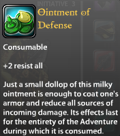 Ointment of Defence