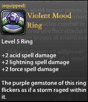 Violent Mood Ring