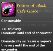 Potion of Black Cat's Grace