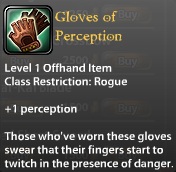 Gloves of Perception