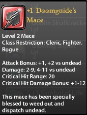 1 Doomguide's Mace