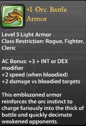 1 Orc Battle Armor