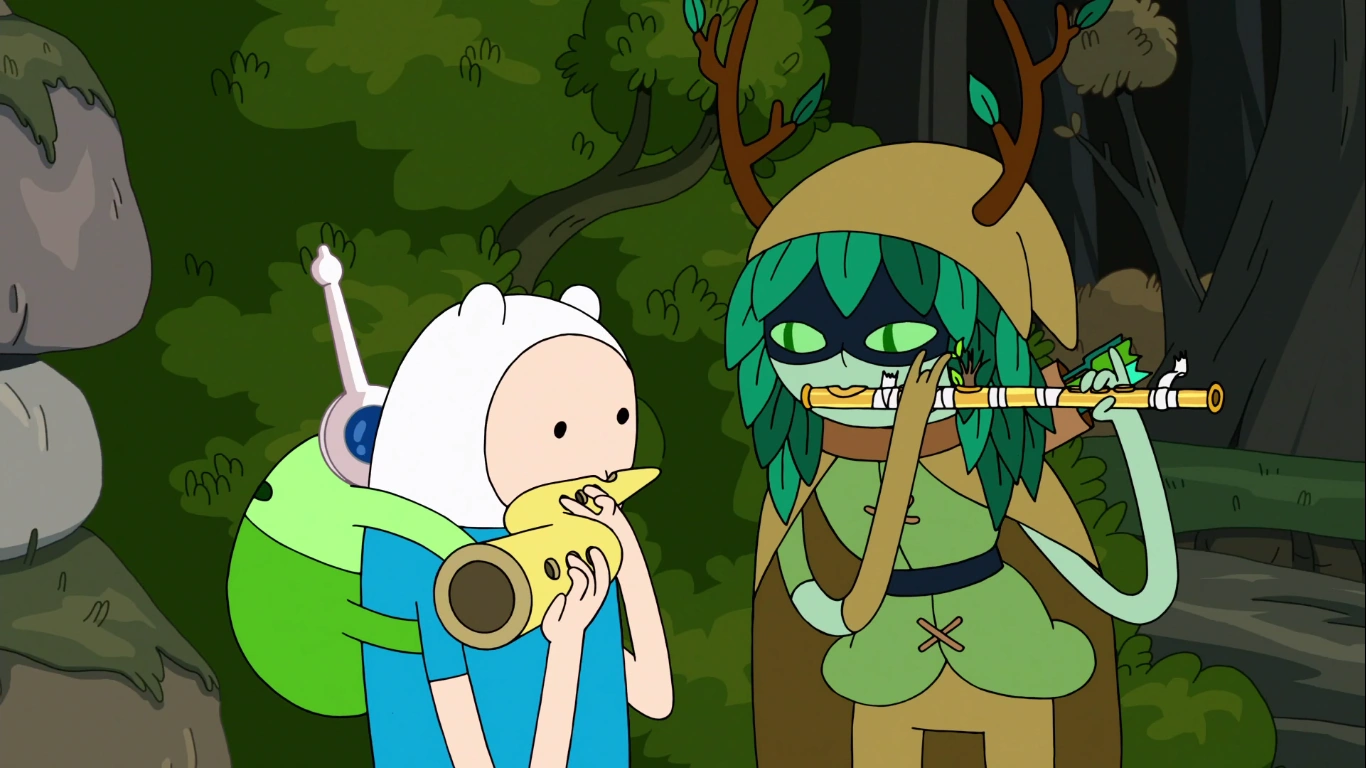 Финн и лесная охотница. Финн и лесная охотница любовь. Финн и охотница. Финн и колдунья охотница. Adventure time финн и колдунья охотница.