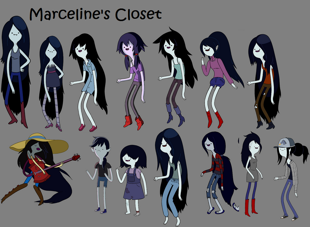 Vestuarios de Marceline | Hora de aventura Wiki | FANDOM powered by Wikia