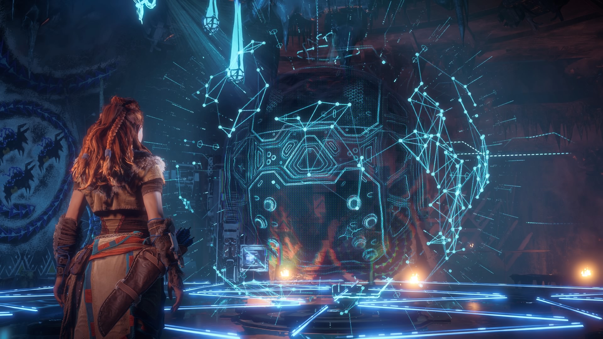 Horizon zero dawn кузня зимы восстановите бирюзу схема