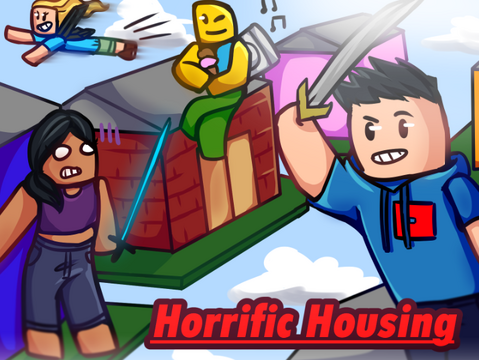 Horrific Housing Wiki Fandom - image community header background roblox entry point