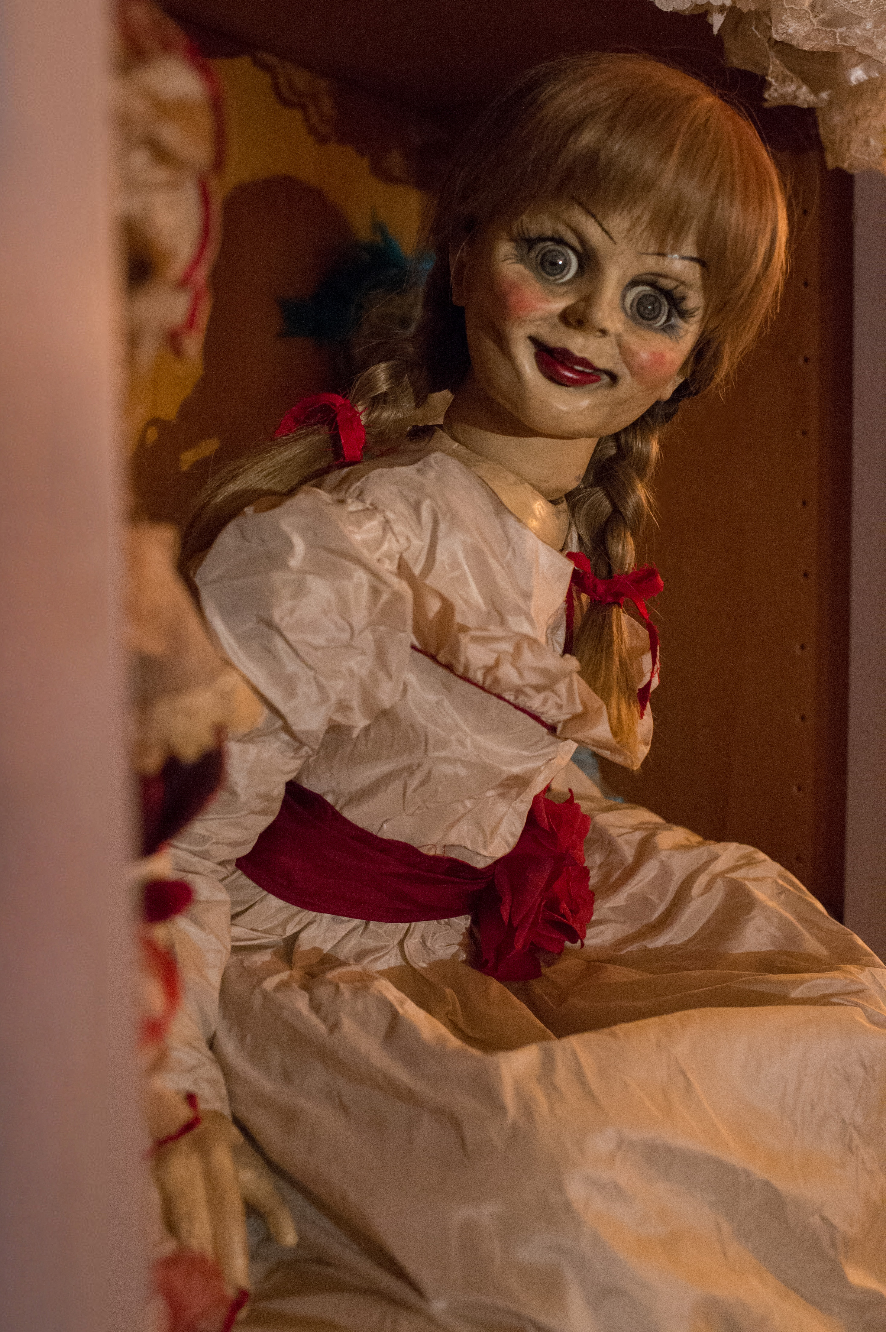 porcelain annabelle doll