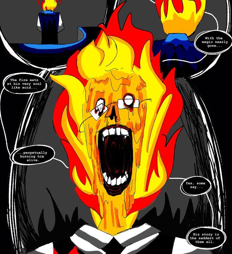 Grillby Horrortale Wikia Fandom