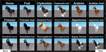 Roblox Horse World Update