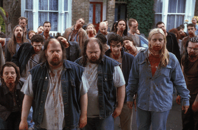 Shaun of the dead zombies
