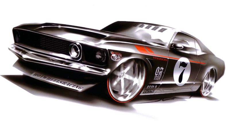 69 mustang hot wheels