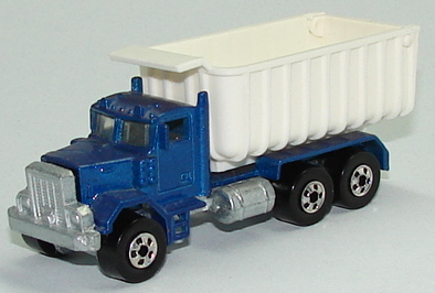 hot wheels peterbilt dump truck