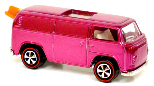hot wheels pink vw bus
