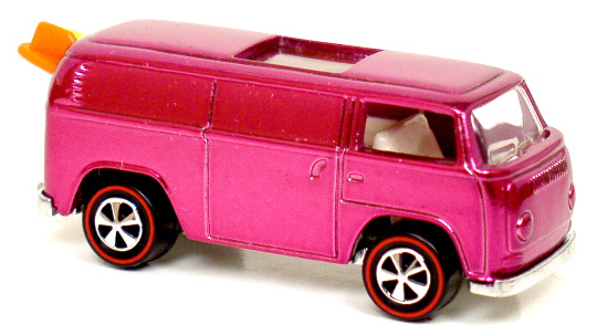 hot wheels pink rear loader beach bomb