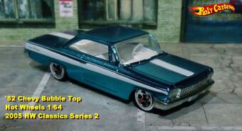 hot wheels 62 chevy impala