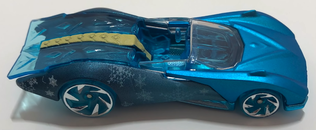 hot wheels frozen car