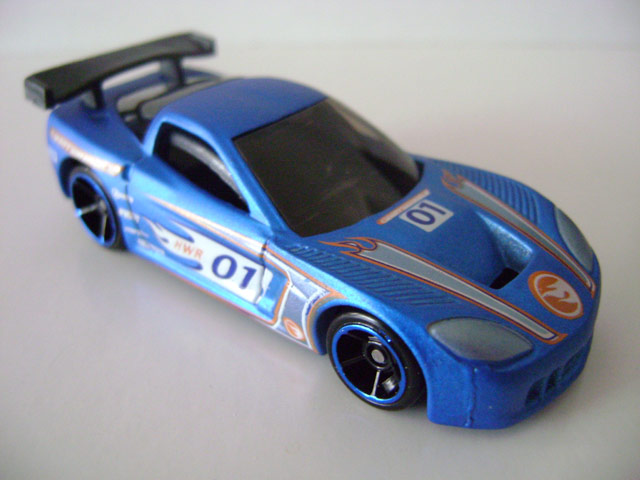 hot wheels corvette c6r