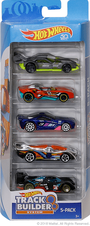 5 pack hot wheels 2018