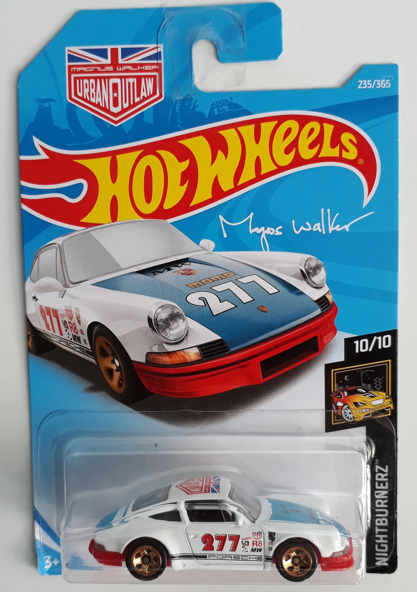 hot wheels 71 porsche 911 polizei