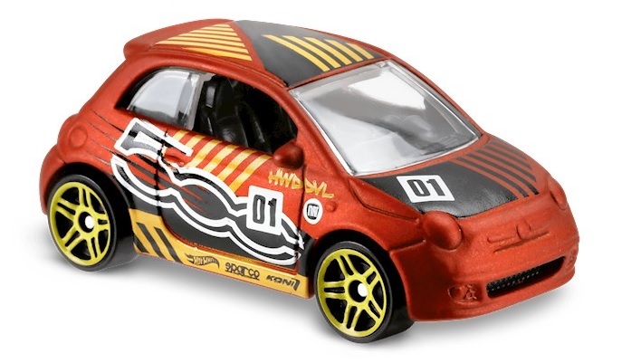 hot wheels fiat 500