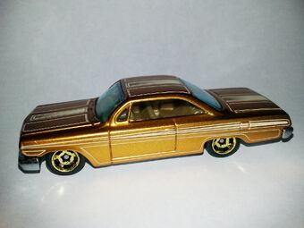 hot wheels 62 chevy impala