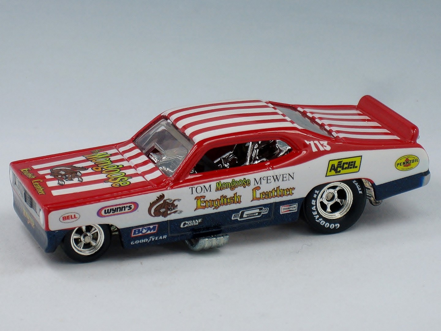 hot wheels plymouth duster funny car