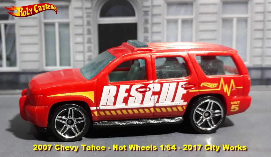 hot wheels 07 chevy tahoe