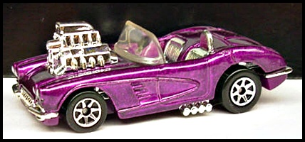 hot wheels 1958 corvette