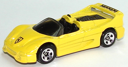 hot wheels ferrari f50 spider