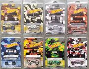 Hot wheels camouflage truck series set of 8