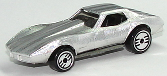 hot wheels 1975 corvette stingray white