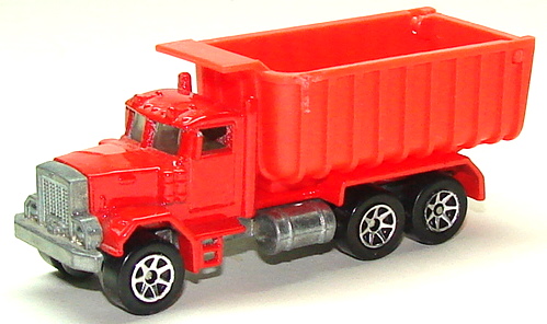 hot wheels peterbilt dump truck