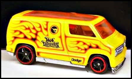 hot wheels custom dodge van
