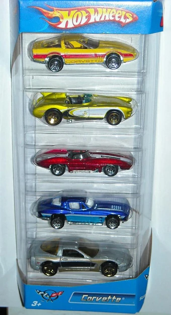hot wheels corvette 5 pack
