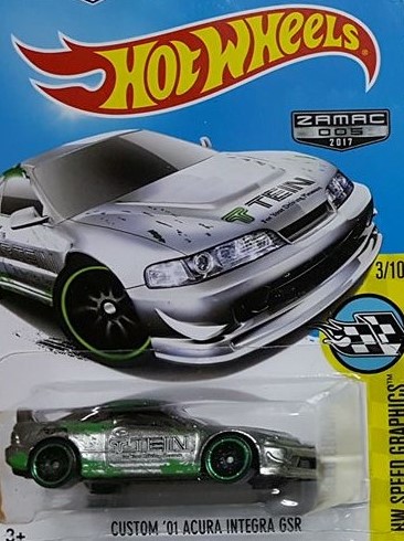 hot wheels custom 01 acura integra gsr boost brigade