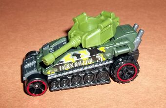 hot wheels tanknator