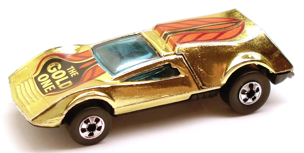 hot wheels the gold one