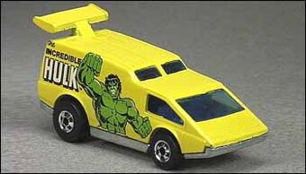 hot wheels incredible hulk van