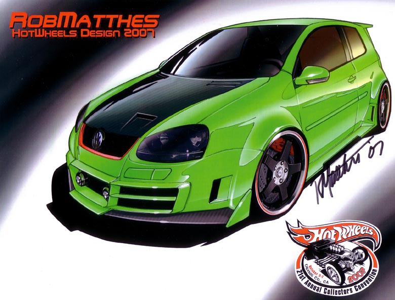 hot wheels volkswagen golf gti