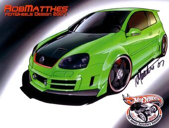 hot wheels vw golf gti