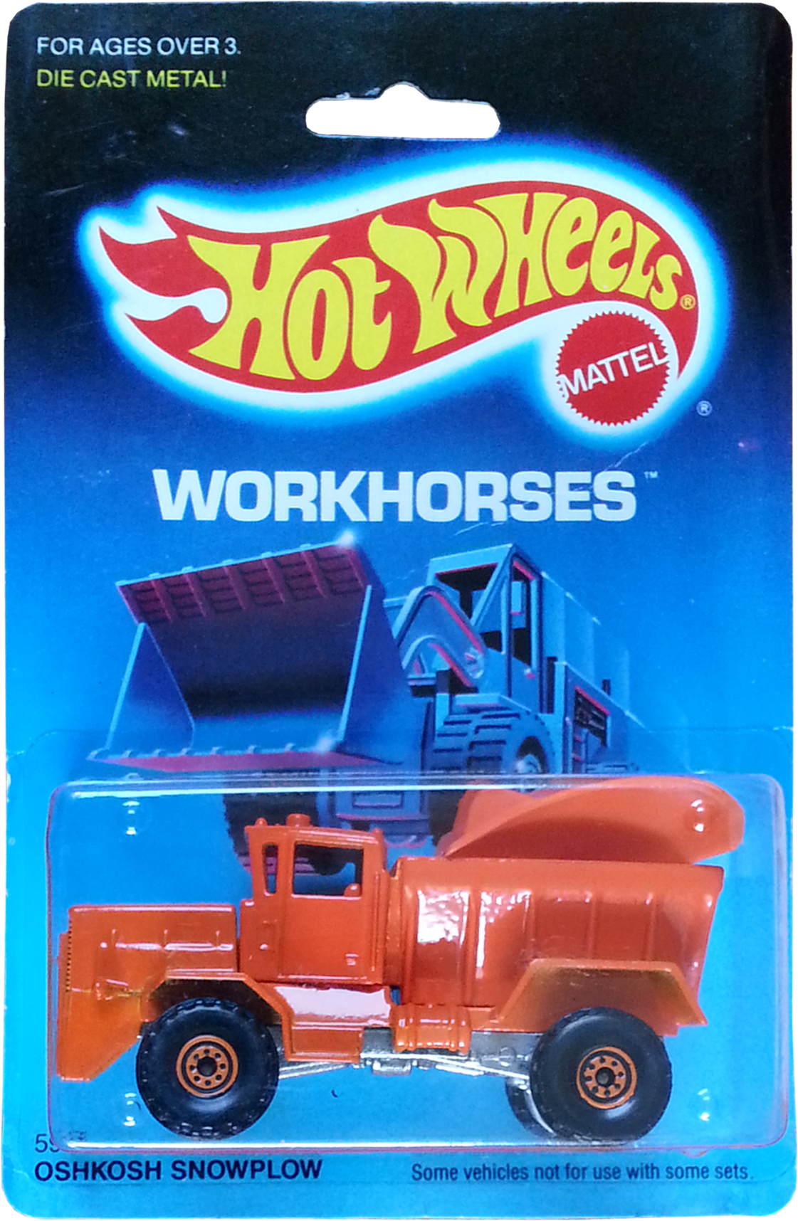 hot wheels oshkosh snow plow 1983
