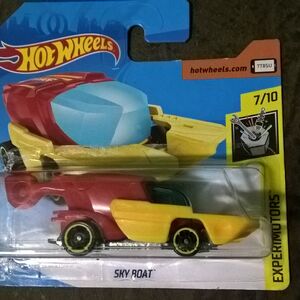hot wheels sky boat