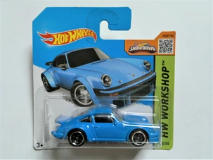 Hot Wheels Porsche 934 Turbo RSR Diecast Car - Black, Workshop Series (Approx. 3")