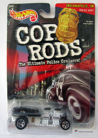 hot wheels cop rods