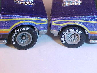 hot wheels with rubber tires