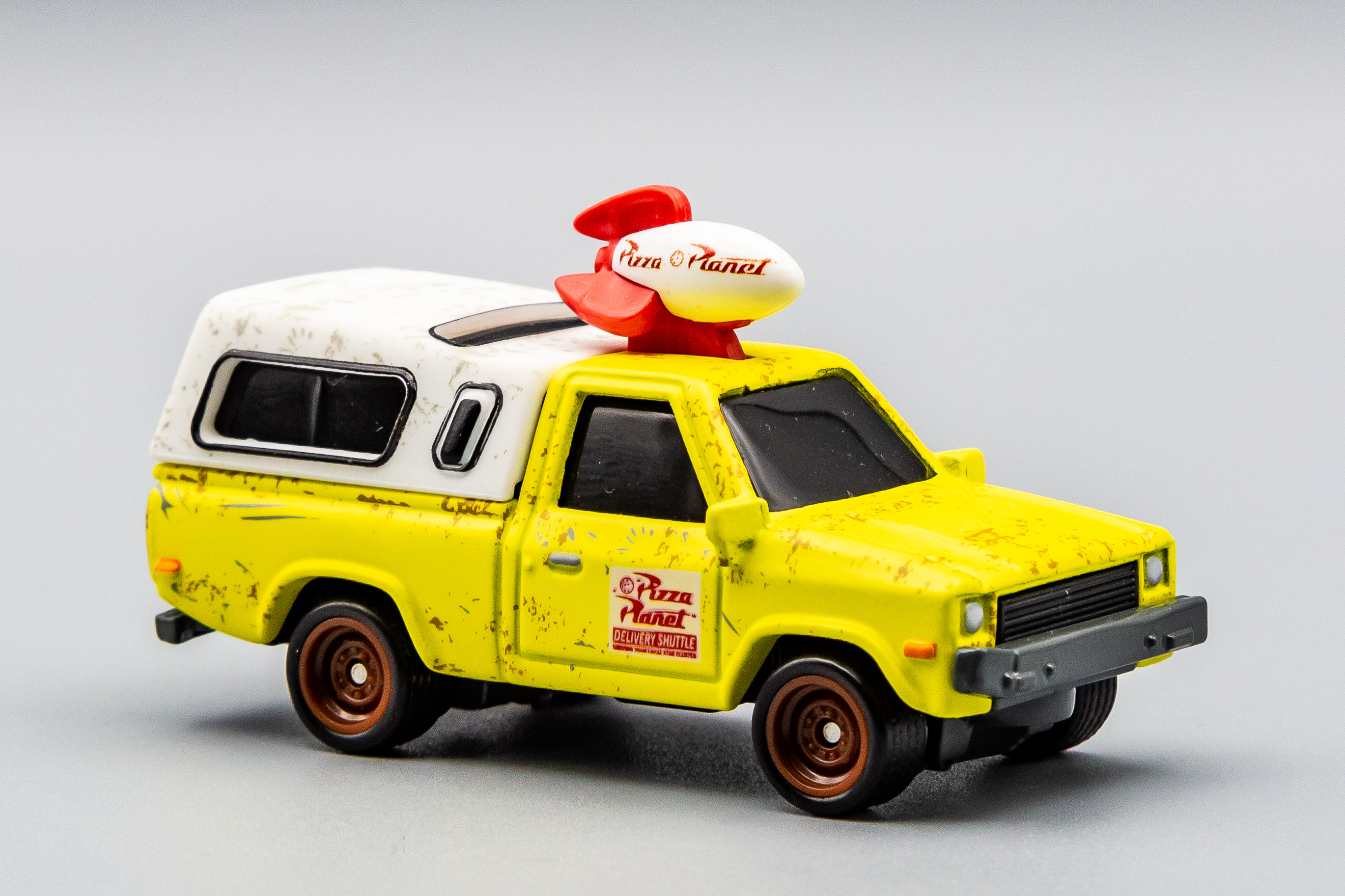 pizza planet hot wheels truck